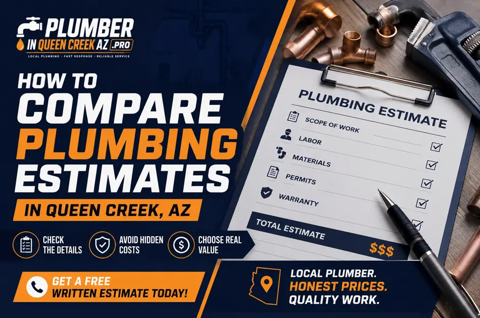 How to Compare Plumbing Estimates in Queen Creek, AZ How to Compare Plumbing Estimates in Queen Creek, AZ